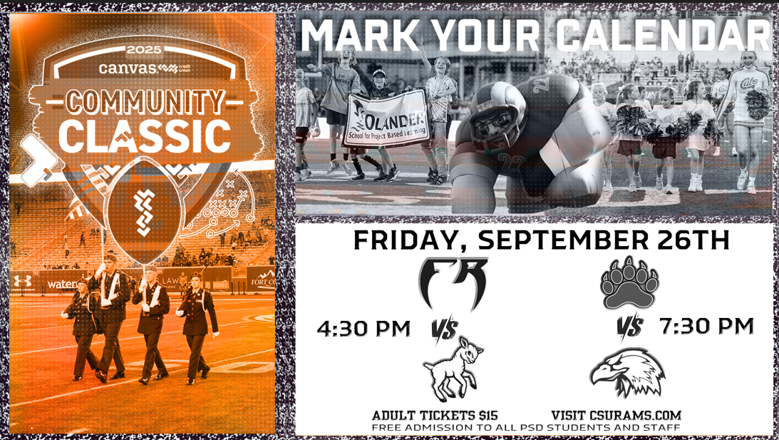 Community Classic Friday, Sep. 26