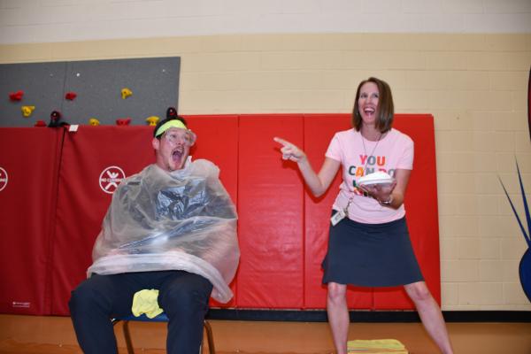 Pie in the face!